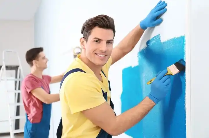 schilderen Blauwestad